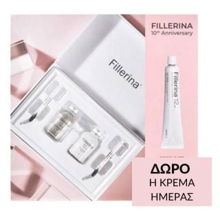 Fillerina Promo 12ΗΑ Βαθμός 4 Ορός Αναπλήρωσης Όγκου & Γεμίσματος Ρυτίδων 30ml & Φιλμ Θρέψης 30ml & Δώρο Κρέμα Ημέρας Αναπλήρωσης Όγκου & Γεμίσματος Βαθμός 4 50ml