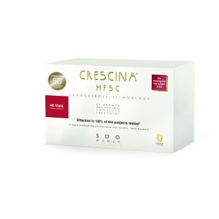 Labo Crescina Transdermic HFSC Woman 500 Αγωγή Ανάπτυξης & Κατά της Τριχόπτωσης Μεσαίο Στάδιο Αραίωσης & Έντονη Τριχόπτωση για Γυναίκες 20+20φιαλίδια