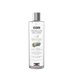 Isdin Micellar Solution 4in1 Καθαρισμός, Τόνωση, Ενυδάτωση & Ντεμακιγιάζ 400ml