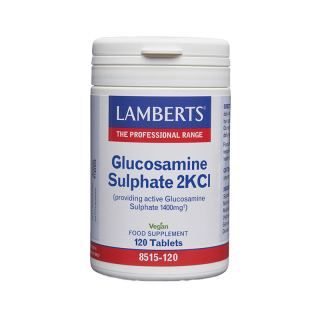 Lamberts New Glucosamine Sulphate 2KCl 120tabs Συμπλήρωμα Διατροφής Γλυκοζαμίνη