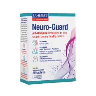 Lamberts Neuro-Guard B-Complex 60tabs Συμπλήρωμα Διατροφής Για Φυσιολογική Λειτουργία Νευρικού Συστήματος