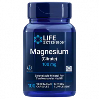 Life Extension Magnesium Citrate 100mg 100caps Κιτρικό Μαγνήσιο