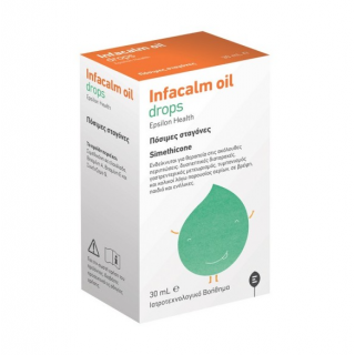 Epsilon Health Infacalm Oil Drops 30ml Πόσιμες Σταγόνες για την Aνακούφιση από τους Βρεφικούς Κολικούς