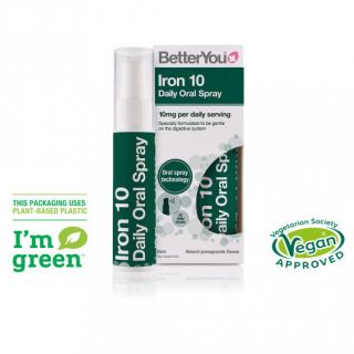 BetterYou Iron 10 Daily Oral Spray Συμπλήρωμα Σιδήρου 25ml