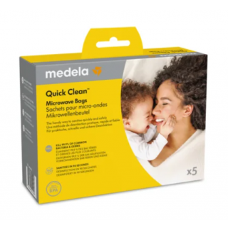 Medela Quick Clean™ Σακουλάκια Αποστείρωσης Φούρνου Μικροκυμάτων 5 Τμχ