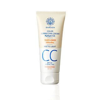 Garden CC Matte Light Κρέμα Προσώπου Ημέρας με SPF30 για Ενυδάτωση & Ατέλειες 50ml