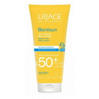 Uriage New Bariesun Milk Spf50 Sensitive Skin 100ml Αντηλιακό Γαλάκτωμα για Πρόσωπο & Σώμα για Ευαίσθητες Επιδερμίδες