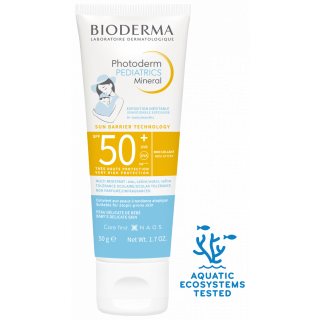 Bioderma Photoderm Pediatrics Mineral SPF50+ Βρεφικό Αντηλιακό για 0-36m 50gr