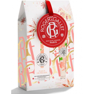 Roger & Gallet Xmas Set Fleur De Figuier: Fragrant Water 30ml & Κρέμα Χεριών 30ml