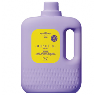 Agnotis Family Laundry Detergent Υγρό Απορρυπαντικό Ρούχων 1.8Lt