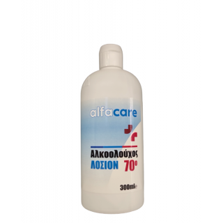 AlfaCare Αλκοολούχος Λοσιόν 70° 300ml