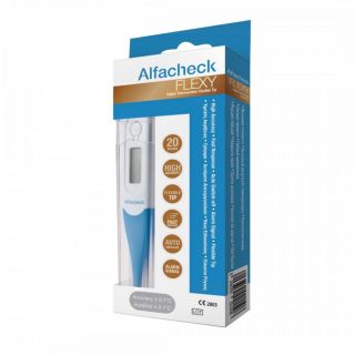 Karabinis Medical Alfacheck Flexy 20 Seconds Digital Thermometer with Flexible Tip 1Item