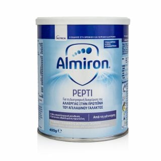 Nutricia Almiron Pepti Baby Milk 0m+ 400gr για βρέφη με διαγνωσμένη αλλεργία στην πρωτεΐνη του αγελαδινού γάλακτος