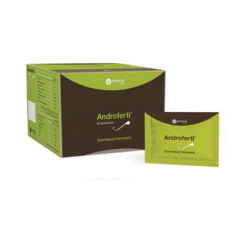 QPharma Androferti 60 Φακελίσκοι x 3,8gr Φυτικό Συμπλήρωμα Διατροφής για Άνδρες - Βελτιώνει την Ποιότητα του Σπέρματος