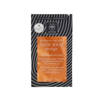 Apivita Express Beauty Hair Mask Orange 20ml