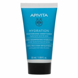Apivita Mini Moisturizing Conditioner With Hyaluronic Acid & Aloe 50ml