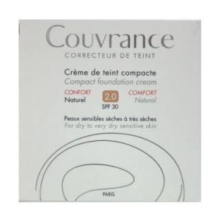 Avene Couvrance Creme de Teint Compacte Confort SPF30 10gr 2.0 Naturel Make-up