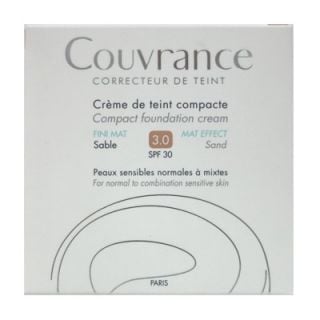 Avene Couvrance Creme de Teint Compacte FINI MAT SPF30 10gr 3.0 Sable Make-up