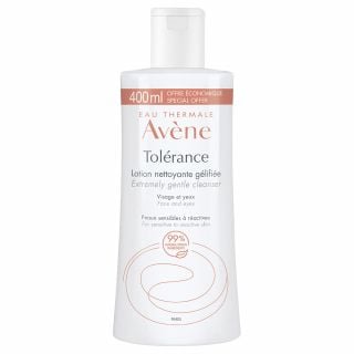 Avene Tolerance Lotion Nettoyante Gelifiee 400ml Λοσιόν Καθαρισμού & Ντεμακιγιάζ για το Υπερευαίσθητο προς Αντιδραστικό Δέρμα 