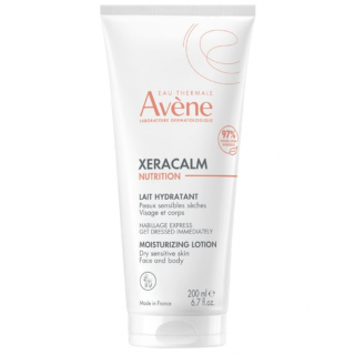 Avene Xeracalm Nutrition Ενυδατικό Γαλάκτωμα Για Ξηρές/Ευαίσθητες Επιδερμίδες, Κατάλληλο Για Πρόσωπο Και Σώμα 200ml