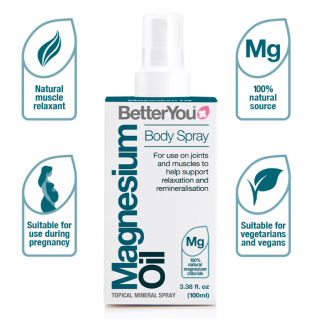 Better You Magnesium Oil Body Spray Σπρέι Μαγνησίου 100ml