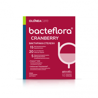 Olonea Bacteflora Cranberry Συμπλήρωμα Διατροφης για το Ουροποιητικό Σύστημα 10Caps