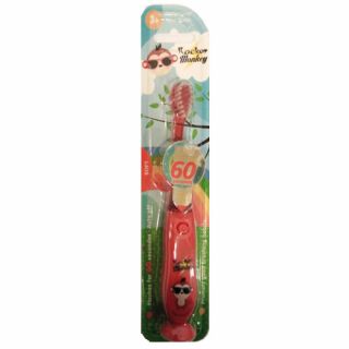 Flashing Timer Soft Toothbrush Rocker Monkey