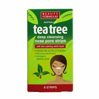 Beauty Formulas Tea Tree Deep Cleansing Nose Pore Strips