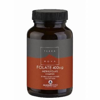 Terranova Folate 400mg Methylfolate Complex 50 Caps