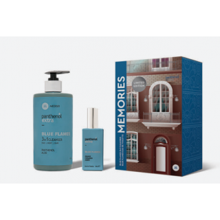 Medisei Promo Blue Flames 3 in 1 Cleanser 500ml Καθαριστικό Προσώπου, Σώματος, Μαλλιών 500ml   & Eau De Toilette 50ml Ανδρικό Άρωμα 50ml