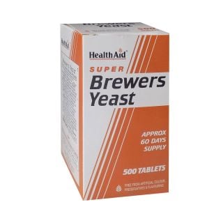 Health Aid Brewers Yeast Μαγιά 500 Tabs