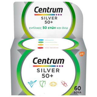 Centrum Select 50+ Πολυβιταμίνη 60 Δισκία για Ενήλικες άνω των 50 Ετών
