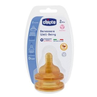 Chicco Nipple Latex Adjustable 2m+