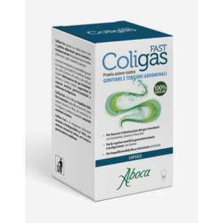 Aboca ColiGas Fast 500mg Συμπλήρωμα Διατροφής Κατά του Φουσκώματος 30caps