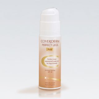 Coverderm Perfect Legs Fluid No50 Spf40 Waterproof Make-Up 75ml Αδιάβροχο Make-Up Για Πόδια & Σώμα