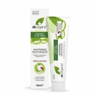 Dr. Organic Aloe Vera Toothpaste (Whitening) 100ml