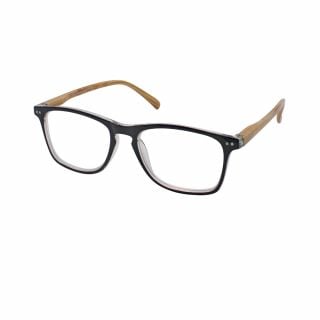 EyeLead +0.75 Γυαλιά Πρεσβυωπίας Μαύρο Με Ξύλινο Βραχίoνα (E211)
