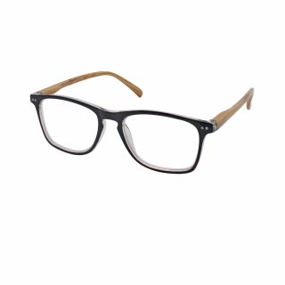 EyeLead +3.50 Γυαλιά Πρεσβυωπίας Μαύρο Με Ξύλινο Βραχίoνα (E211)