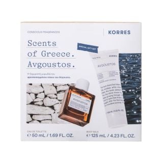 Korres Promo Scents Of Greece Avgoustos Eau De Toilette Άρωμα 50ml & Γαλάκτωμα Σώματος 125ml