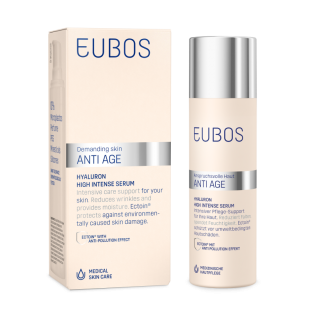 Eubos Hyaluron High Intense Serum Ορός Προσώπου Με Υαλουρονικό Οξύ Υψηλής Συγκέντρωση 30ml