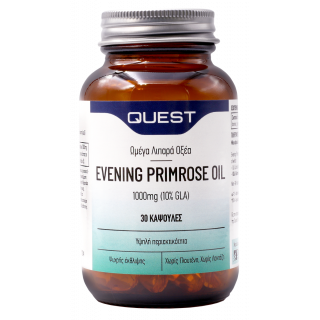 Quest Evening Primrose Oil 1000mg 30 Caps Λιπαρά Οξέα