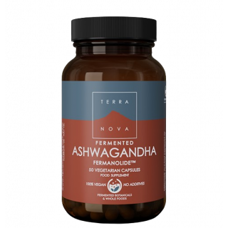 Terranova Fermented Ashwagandha Fermanolide 50caps Συμπλήρωμα Διατροφής Ashwagandha 