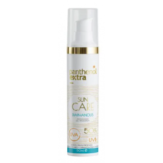 Panthenol Extra Sun Care Diaphanous Face Gel SPF50 50ml Αντιηλιακή Ζελ Προσώπου
