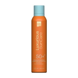 InterMed Luxurious Suncare SPF50+ Διάφανο Αντηλιακό Σπρέι Με Αντιοξειδωτική Δράση 200ml