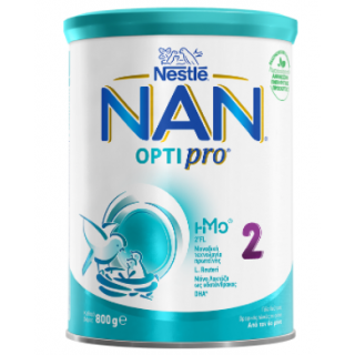 Nestle NAN 2 OptiPro Γάλα σε Σκόνη 2ης Βρεφικής Ηλικίας 800gr