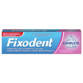 Fixodent Complete Original Στερεωτική Κρέμα Οδοντοστοιχιών 47gr