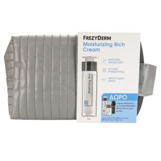 Frezyderm Promo Moisturizing Rich Cream 50ml & Κρέμα Λαιμού 15ml & Αντιρυτιδική Κρέμα Ματιών 5ml & Velvet Colors Make up Medium 2ml