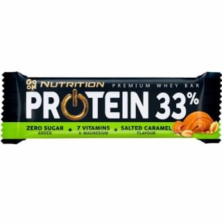 Wish Go On Nutrition 33% Protein Bar Salted Caramel 50gr 