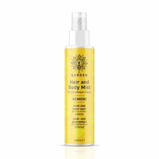 Garden Hair And Body Mist Spicy Lemon 100ml Ενυδατικό Σπρέι Μαλλιών και Σώματος με Δροσερό Πικάντικο Άρωμα