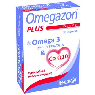 Health Aid Omegazon Plus 30 Caps Συνδυασμός από Ιχθυέλαια 